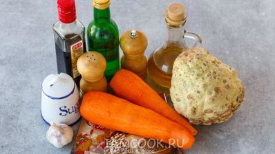 морковь по-корейски с сельдереем