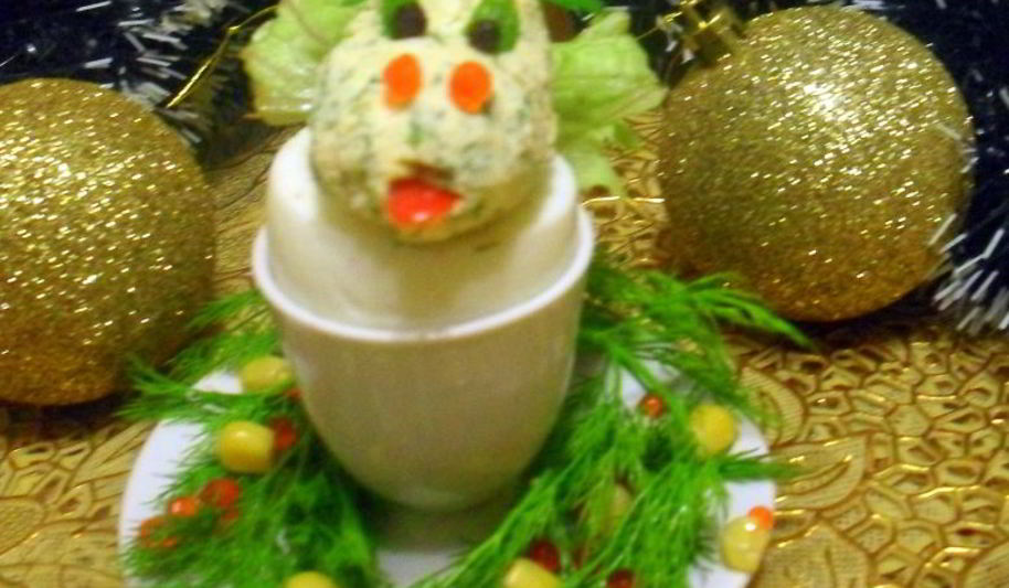 Рецепт новогодней закуски дракончик