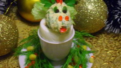 новогодняя закуска дракончик