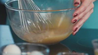 французский омлет с кабачком