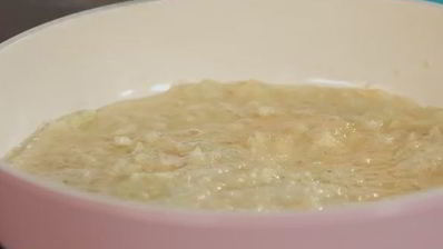 французский омлет с кабачком