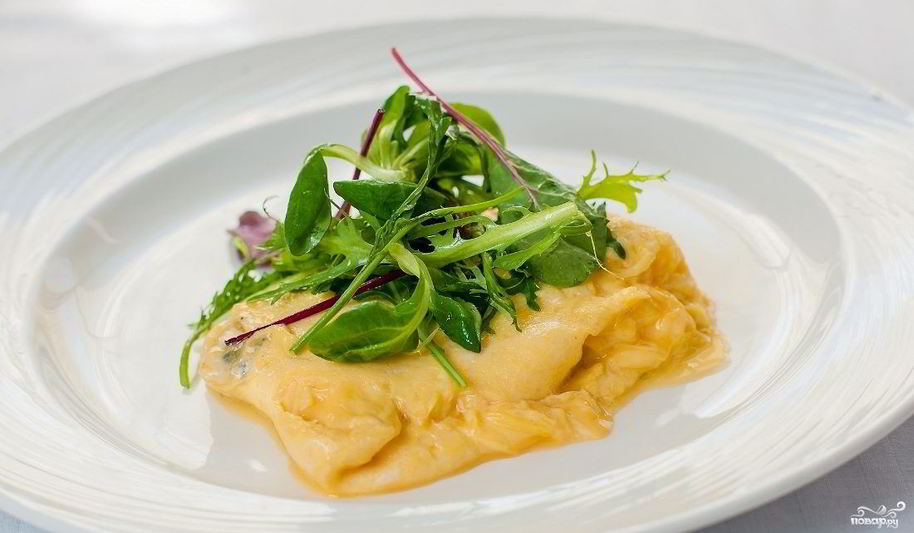 Рецепт французского омлета с сыром