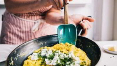 французский омлет с сыром