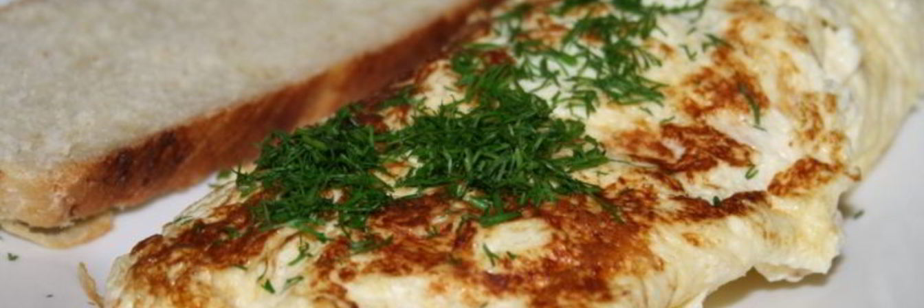 Французский сливочный омлет