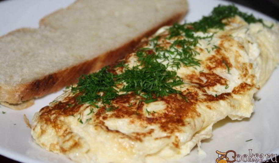 Рецепт французского сливочного омлета