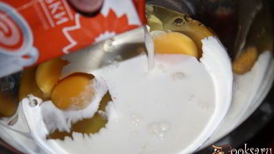 французский сливочный омлет