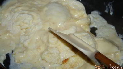 французский сливочный омлет