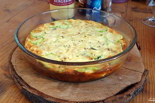 Фриттата с кабачками