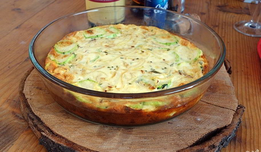 Рецепт фриттаты с кабачками