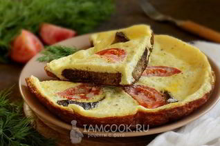 Фриттата с хлебом