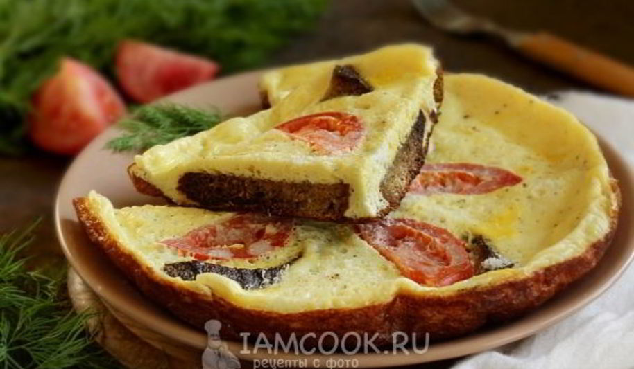 Рецепт фриттаты с хлебом