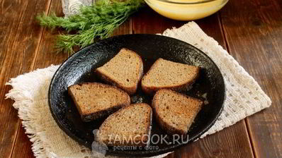 фриттата с хлебом