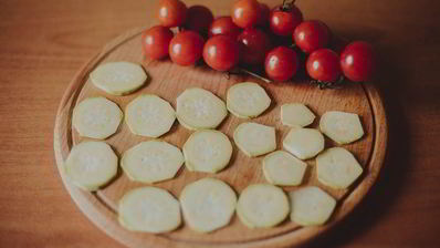 фриттата с томатами черри