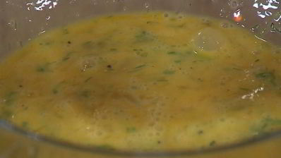 испанский омлет с копченым лососем