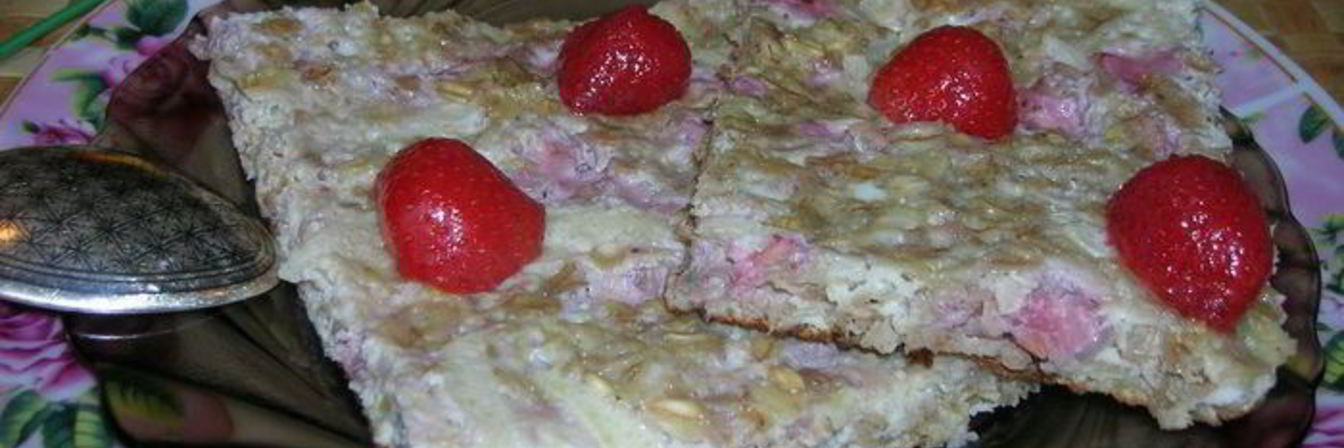 Мультизлаковый омлет с фруктами