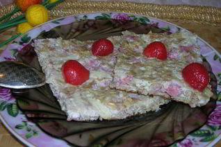 Мультизлаковый омлет с фруктами