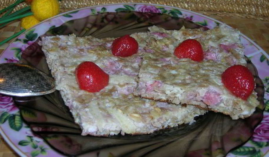 Рецепт мультизлакового омлета с фруктами