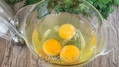 омлет без молока в духовке