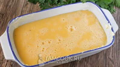 омлет без молока в духовке