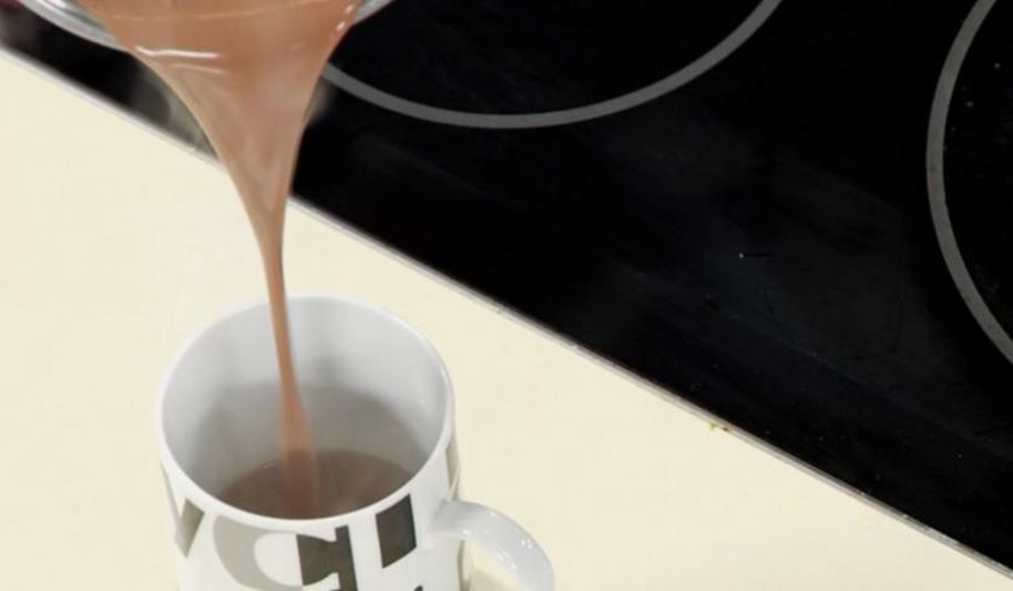 Рецепт омлета и горячий шоколад