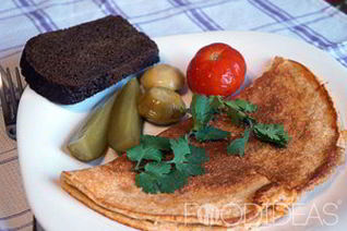 Омлет из рыбной икры