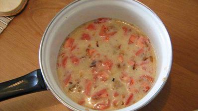 омлет из вчерашнего