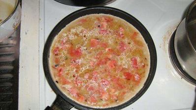 омлет из вчерашнего