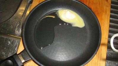 омлет из вчерашнего