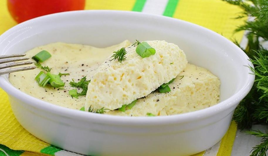 Рецепт омлета на пару в мультиварке