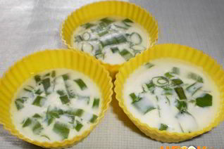 Омлет на пару