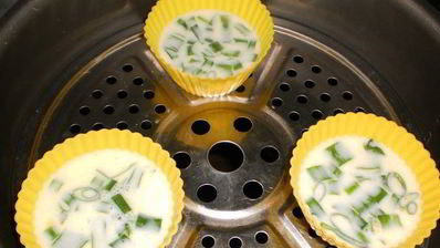 омлет на пару