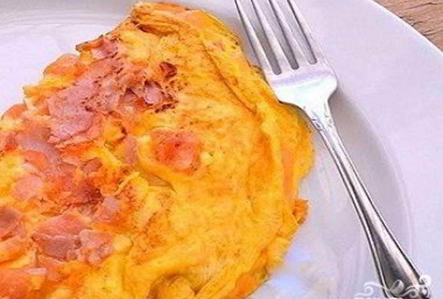 Омлет на сковороде