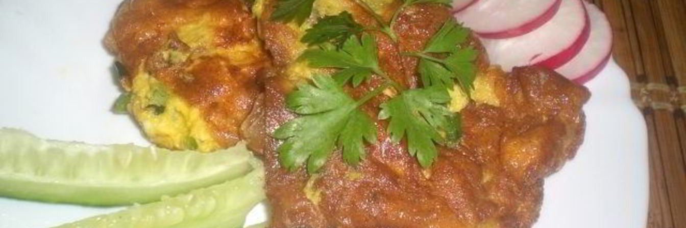 Омлет по-деревенски