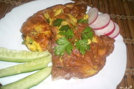 Омлет по-деревенски