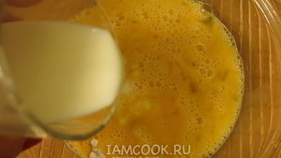 омлет с брокколи в мультиварке