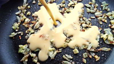 омлет с гречневым цветком