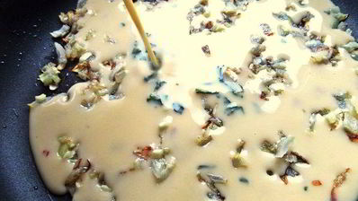 омлет с гречневым цветком