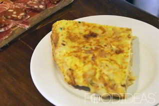 Омлет с картофелем