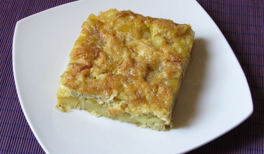 Рецепт омлета с картошкой