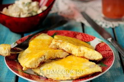 Омлет с курицей