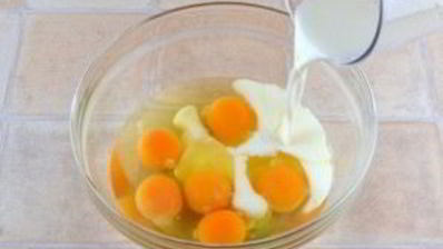 омлет с молоком в духовке