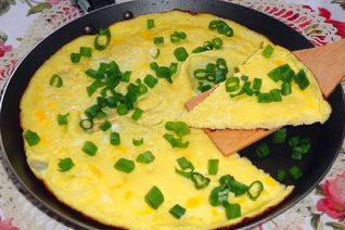 Омлет с молоком