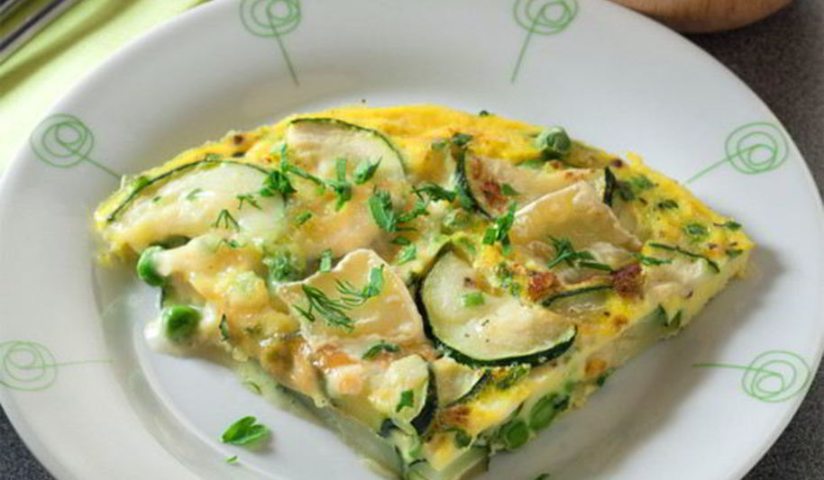 Рецепт омлета с овощами