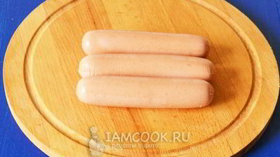 омлет с сосисками в мультиварке