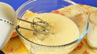 омлет с сосисками в мультиварке