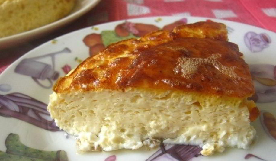 Рецепт омлета с сыром в духовке