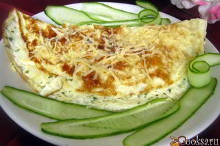 Омлет с сыром