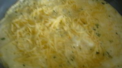 омлет с сыром