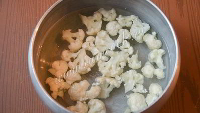 омлет с цветной капустой и кукурузой