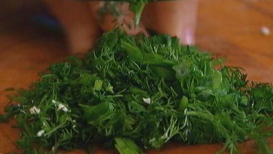 омлет с тунцом и фетой